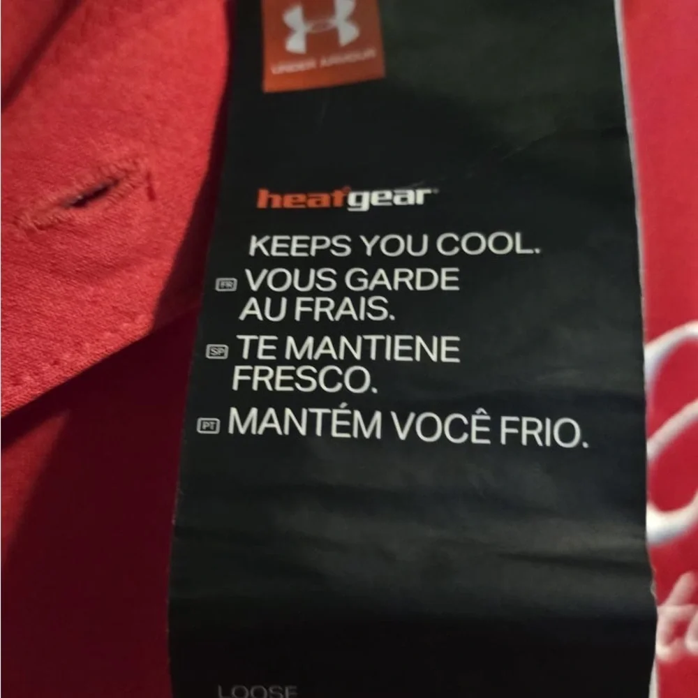 Under Armour Red Short Sleeve Tee - Picture 4 of 15
